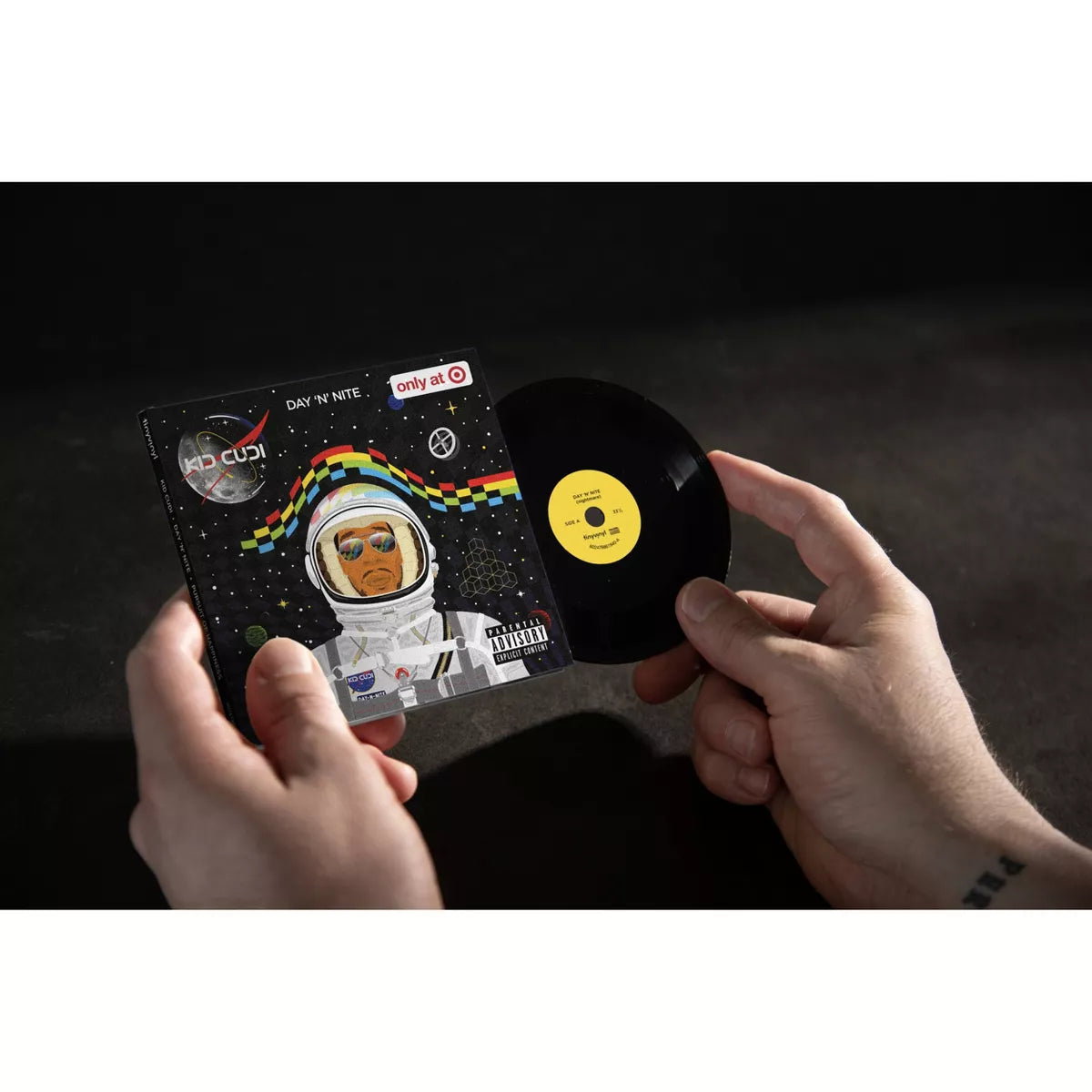 Kid Cudi Tiny Vinyl Edition - Day 'N' Nite (Nightmare)/Pursuit of Happiness (Nightmare) (Target Exclusive, Vinyl 4 Inch)